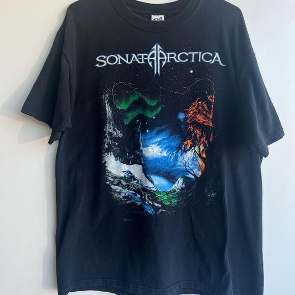 SONATA ARCTICA. Band t-shirt. Black size extra large black, vintage 2009 tour. - Picture 3 of 7